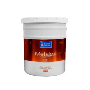 alt="Esmalte Metalex Sherwin-Williams – protección metálica con acabado brillante duradero"