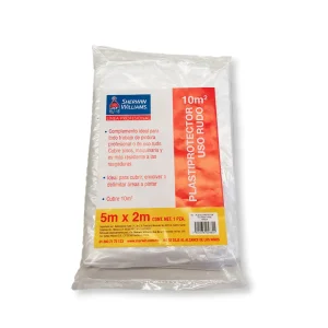 alt="Plástico protector uso rudo 10 metros – cubre y protege muebles y pisos durante trabajos de pintura"