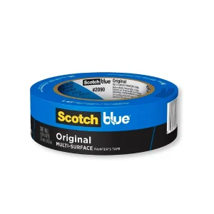 alt="Cinta azul Scotch Masking – protección y delimitación precisa durante el pintado"